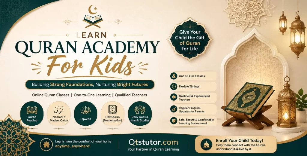Online Quran academy for kids learning from home