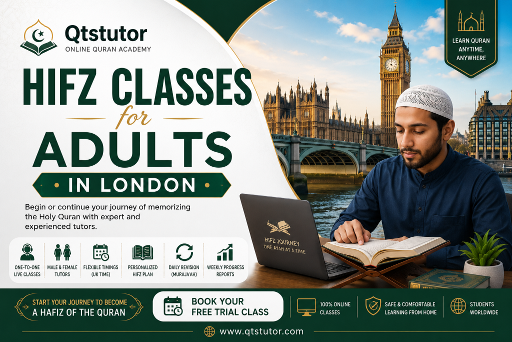 Hifz Classes for Adults in London
